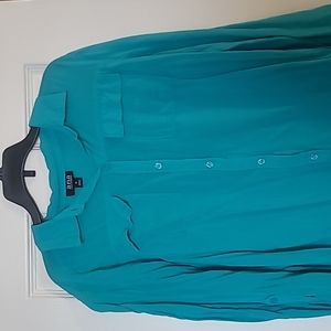 NWOT A.N.A blue blouse